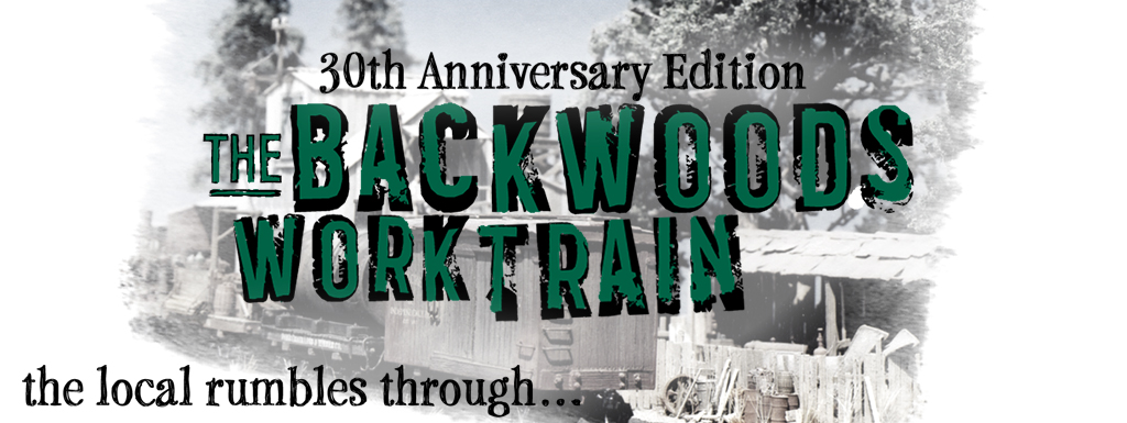 the HO Scale Backwoods Work Train
